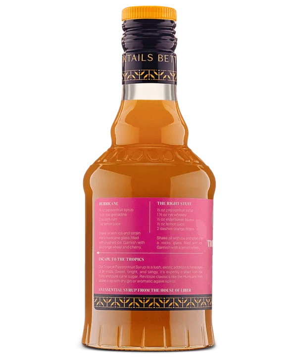 Liber & Co. Tropical Passionfruit Syrup - Image 3