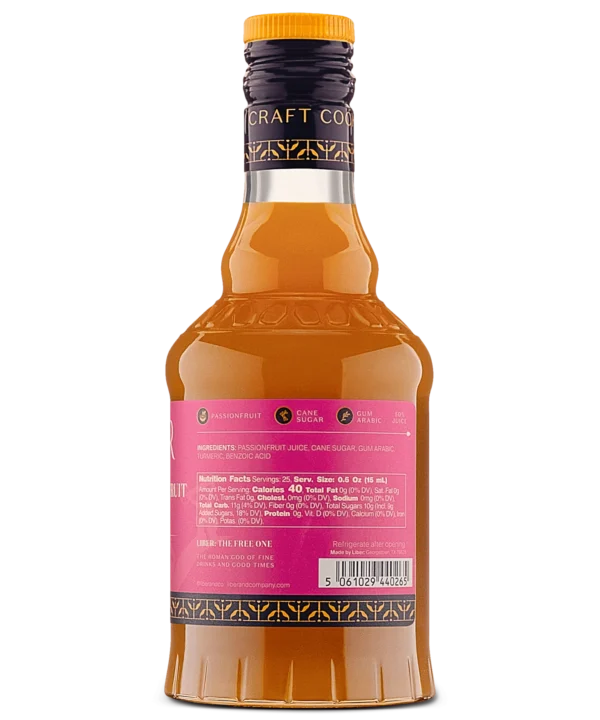 Liber & Co. Tropical Passionfruit Syrup - Image 2