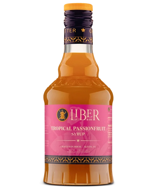liber and co passionfruit syrup