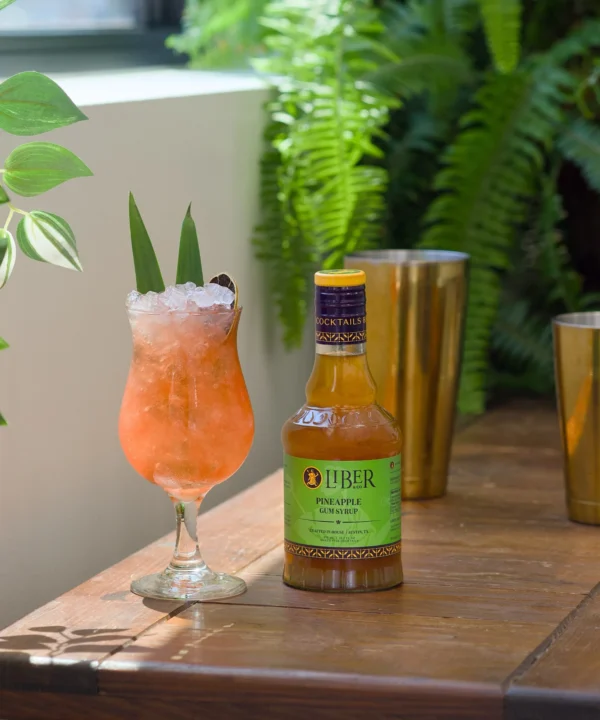 Liber and Co Pineapple Gum Syrup