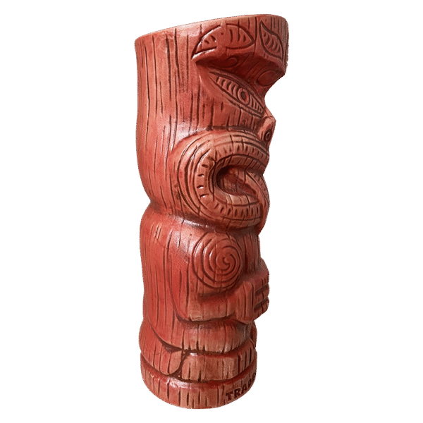 Maori Haka Tiki Mug - Red Edition (by Trader Vic's) - Image 2