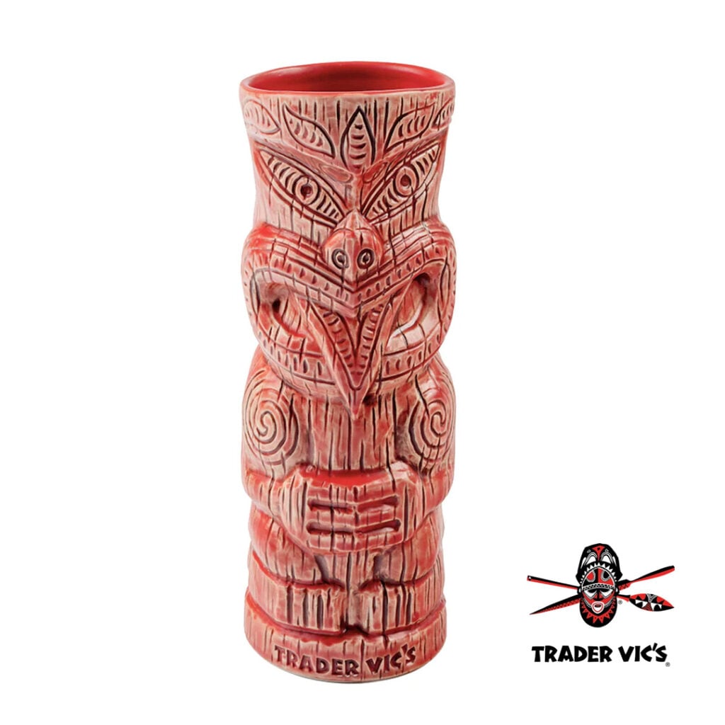 Maori Haka Tiki Mug Red Edition by Trader Vic's