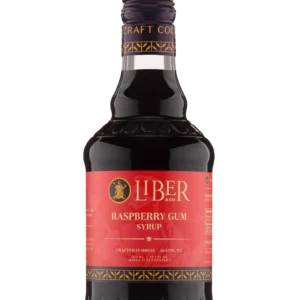 Raspberry Gum Syrup by Liber and Co