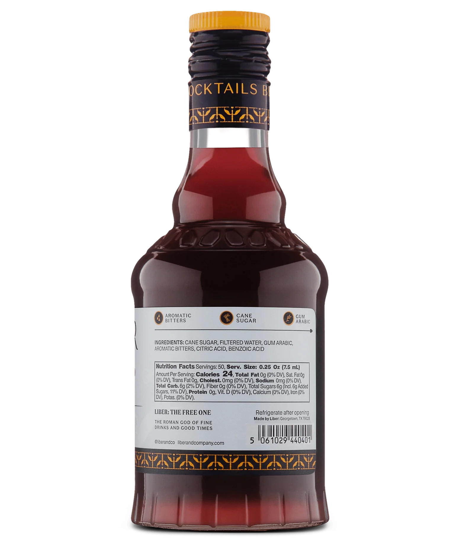 Old Fashioned Cocktail Syrup