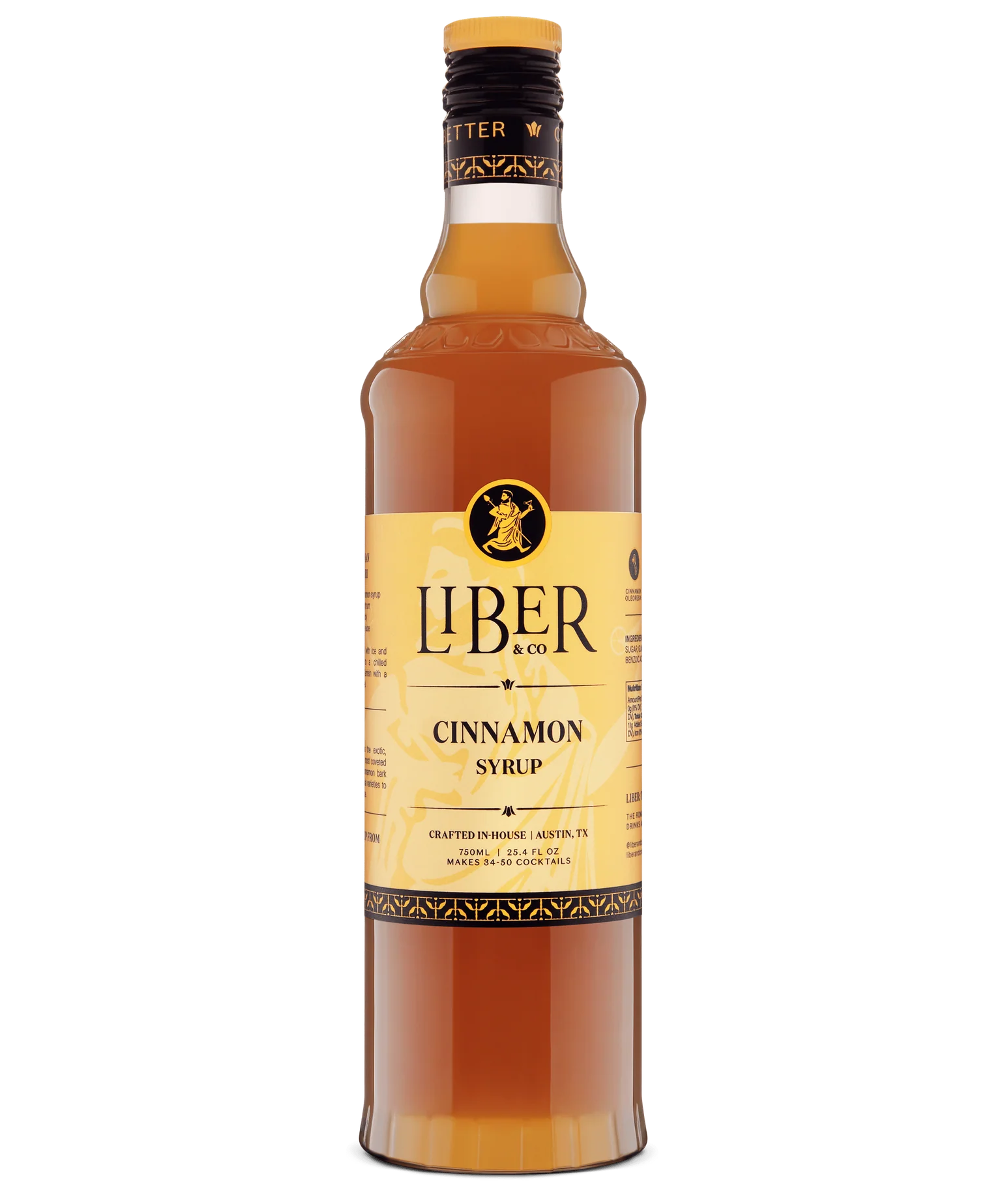 Liber & Co Cinnamon Syrup 750 ml