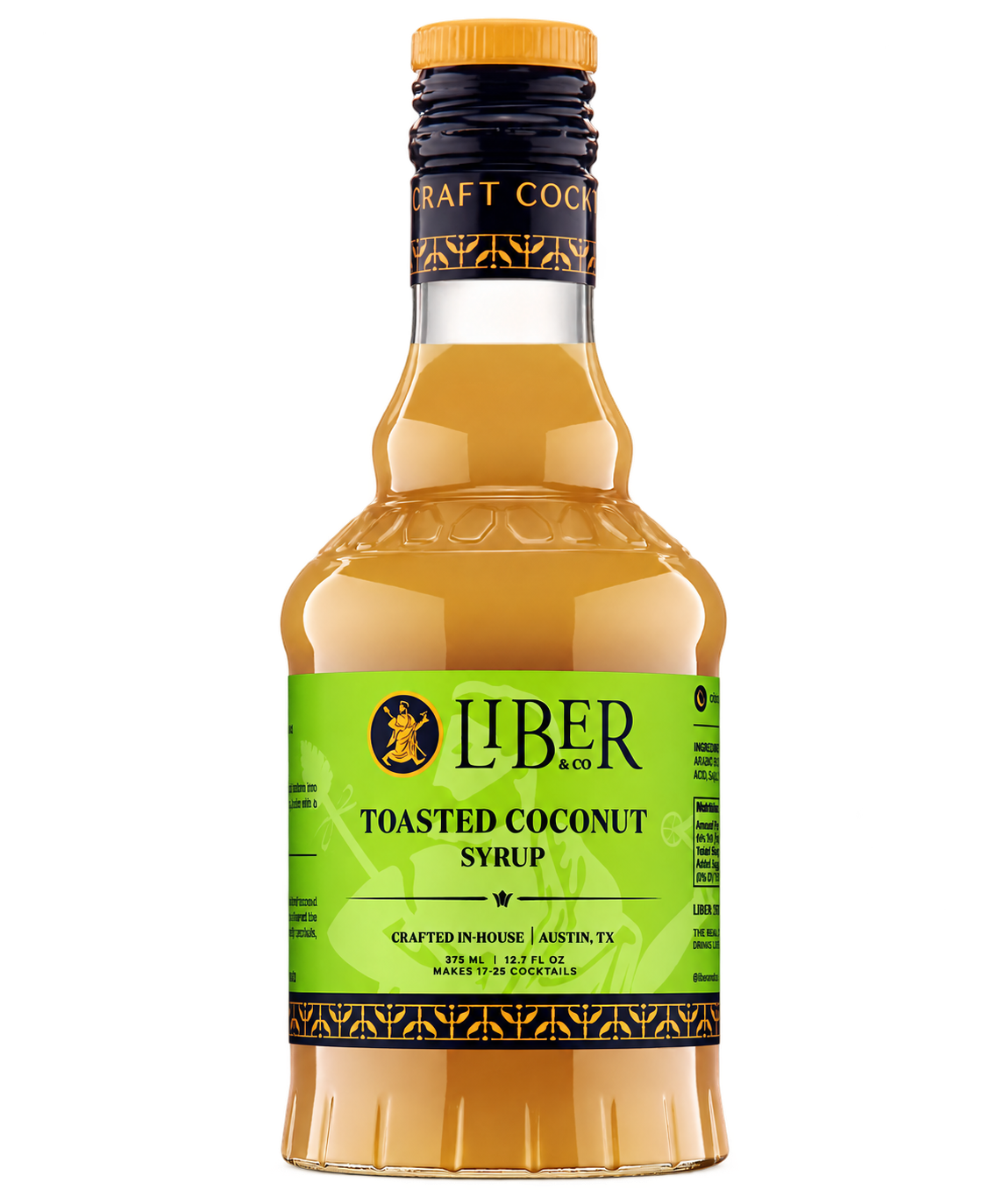 Toasted Coconut Syrup by Liber & Co.