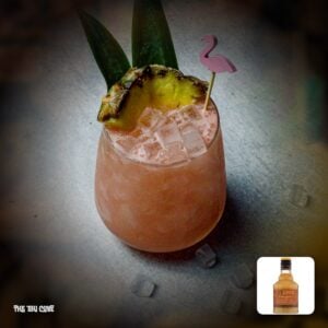 The Jungle Booby cocktail made with Liber & Co. syrup