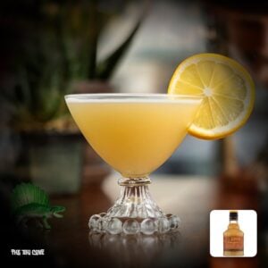 Royal Hawaiian cocktail made with Liber & Co. syrup