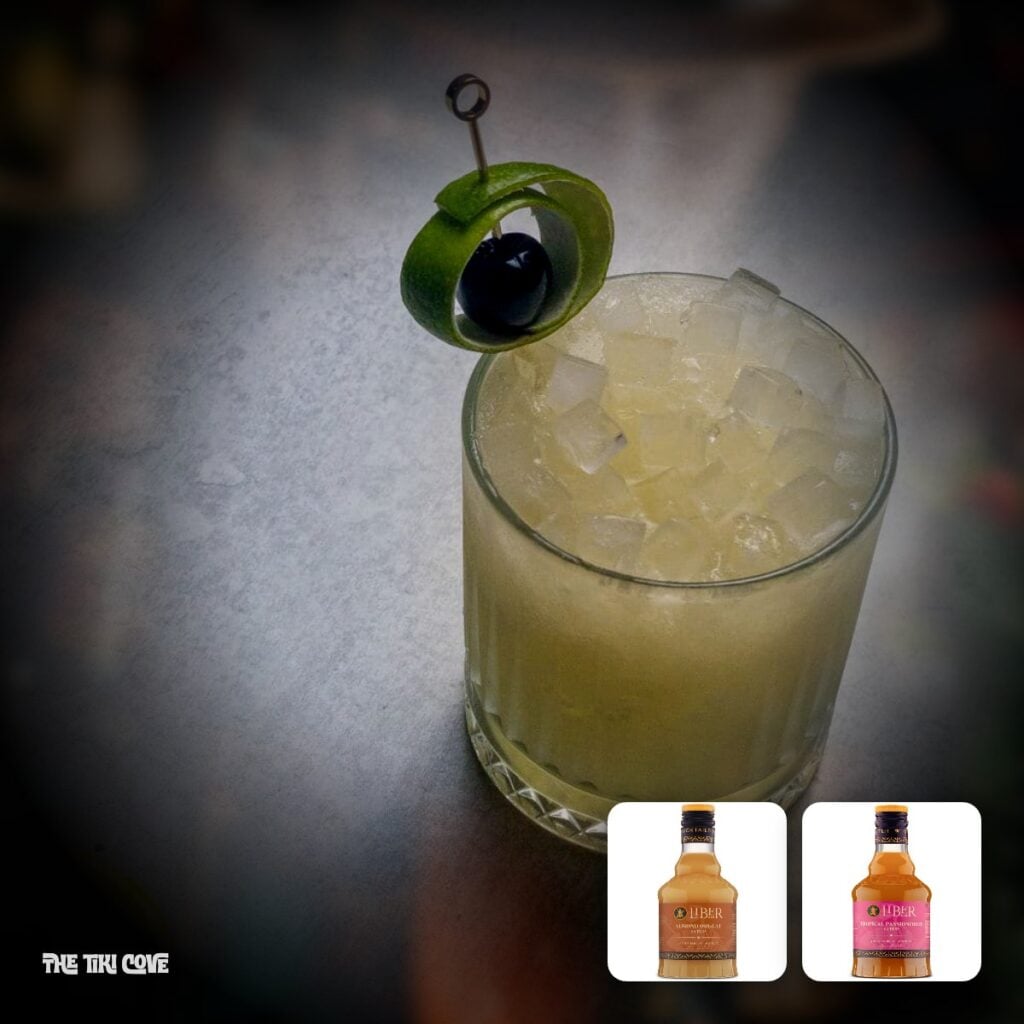 The Saturn Cocktail cocktail made with Liber & Co. syrup